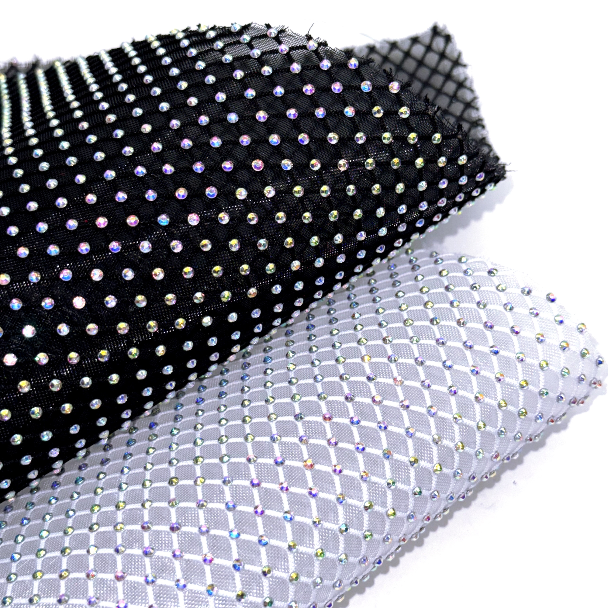 Hotfix Rhinestone Sheet - 1pc 7.87x12.99inch Luxury Hotfix Rhinestone Mesh