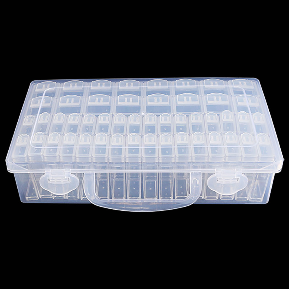 Craft Embellishment Storage - Diamond Painting Storage Box 48 Grids