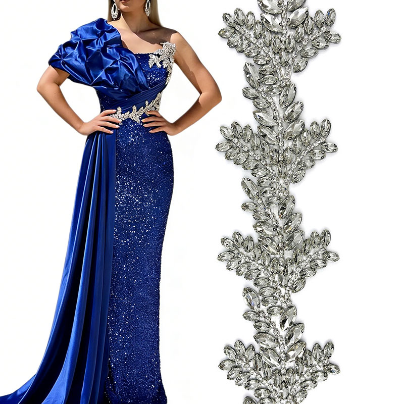 Hotfix Rhinestone Sheet - hotfix rhinestones Rhinestone flower appliqués suitable