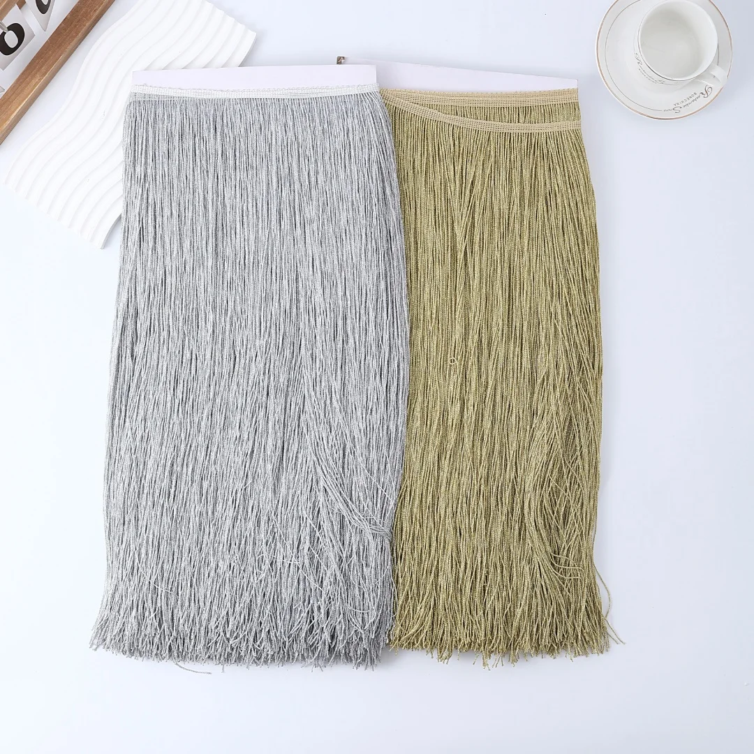 Fringe Ribbon Sewing - 2Yards Gold Lace Fringe Trim Tassel