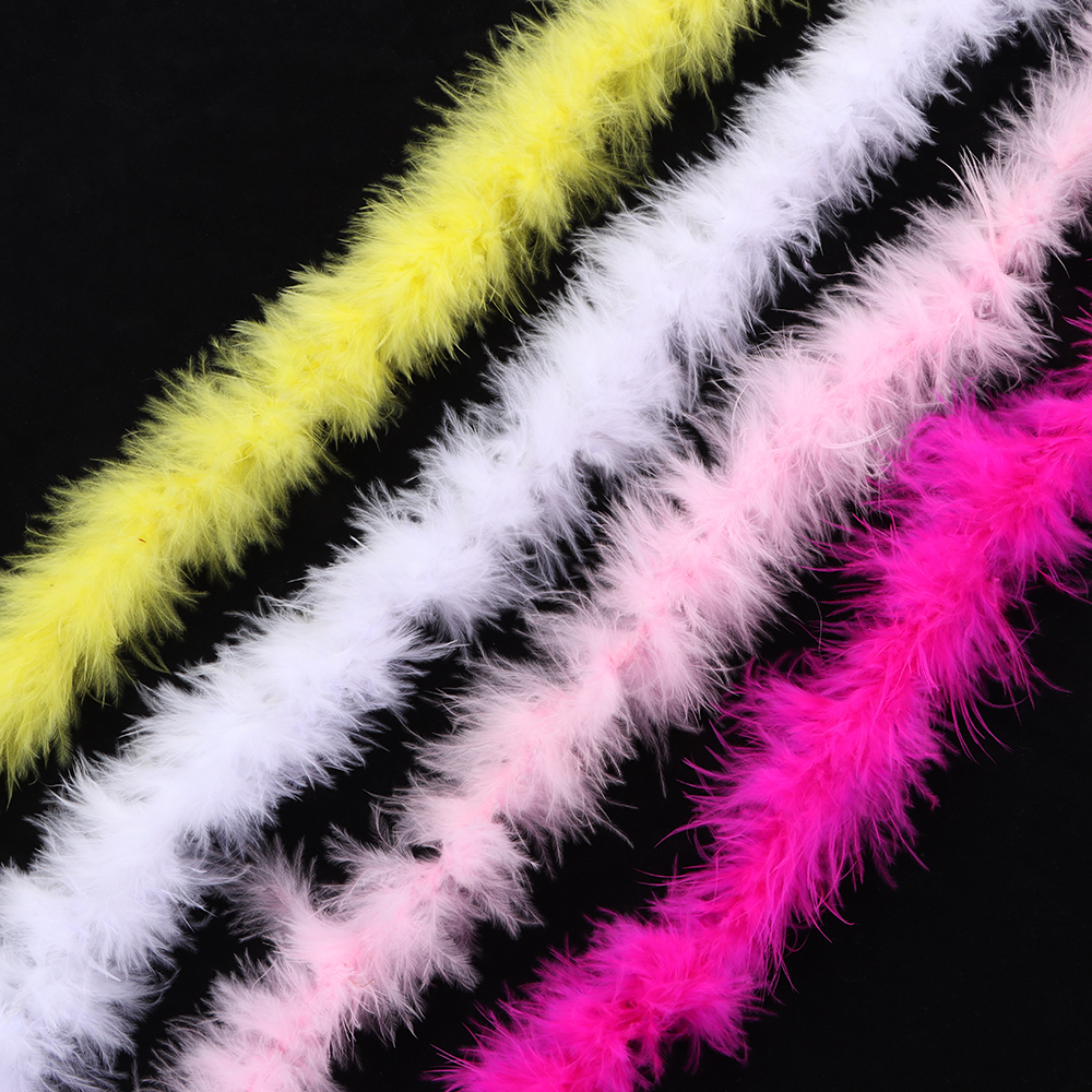 Feather Trim Marabou - 2M 13G Marabou Feathers Boa Christmas