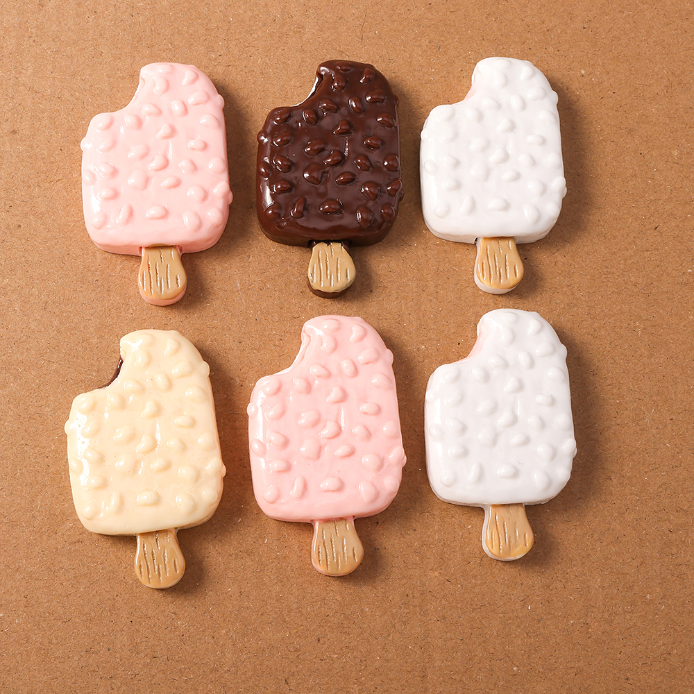 4pcs Simulation Food Ice Cream - Embellishments For Scrapbooking avis et prix