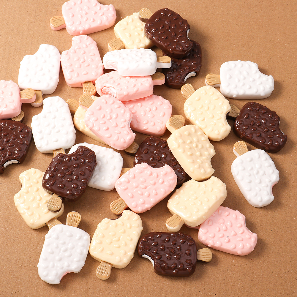 4pcs Simulation Food Ice Cream - Embellishments For Scrapbooking avis et prix