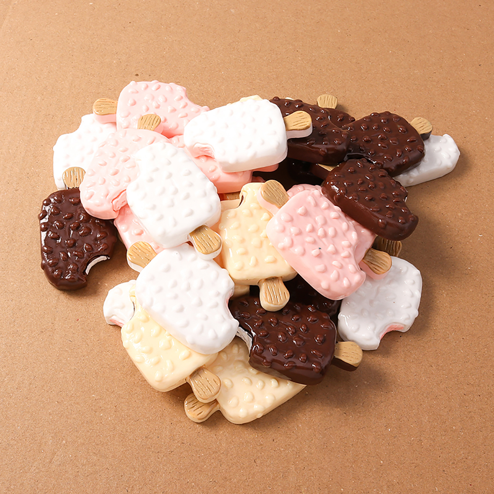 4pcs Simulation Food Ice Cream - Embellishments For Scrapbooking avis et prix