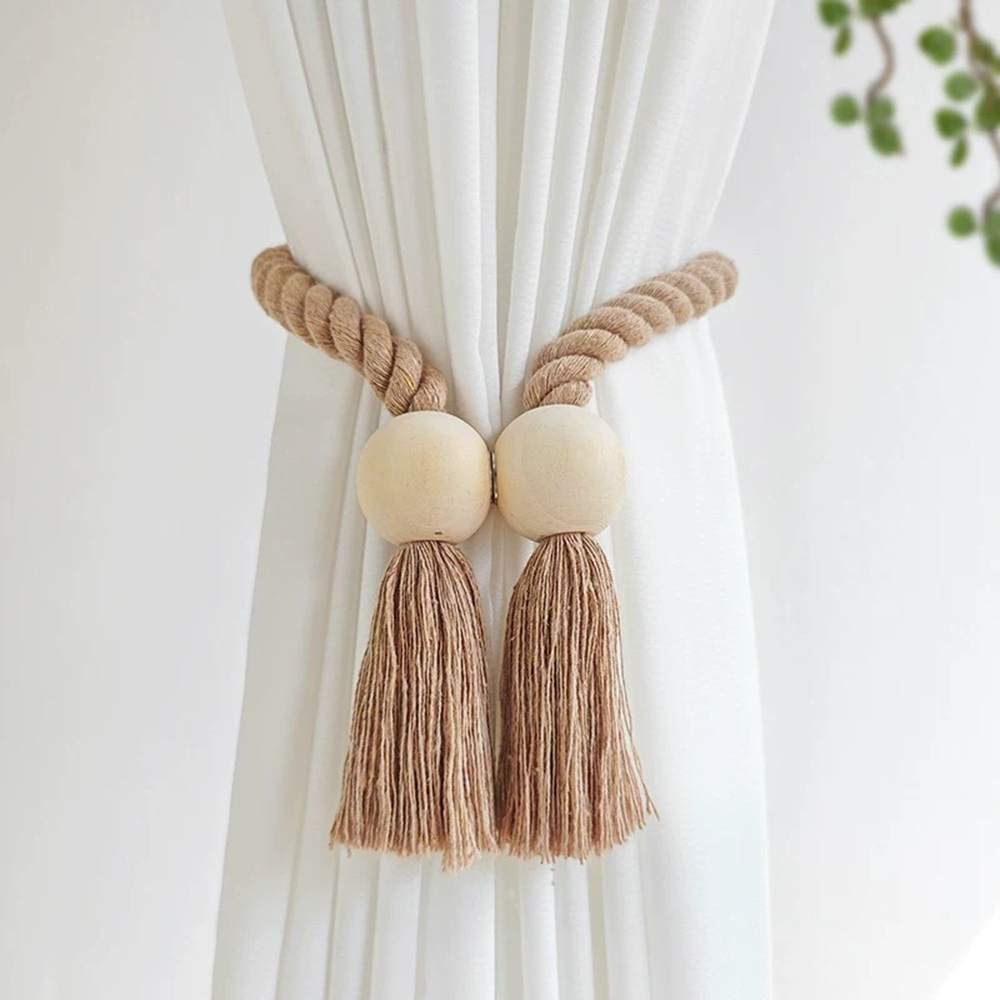 1PC Simple Fringe Beaded Curta - Beaded Trim Fringe avis et prix