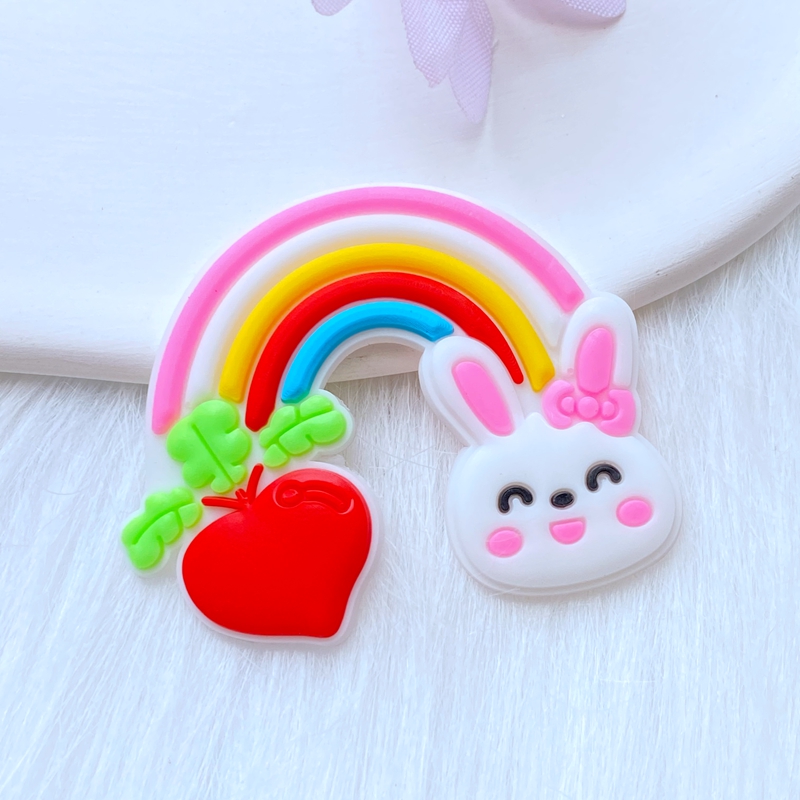 10Pcs New Cute Fruit Animal Ra - Embellishment Glue Craft avis et prix