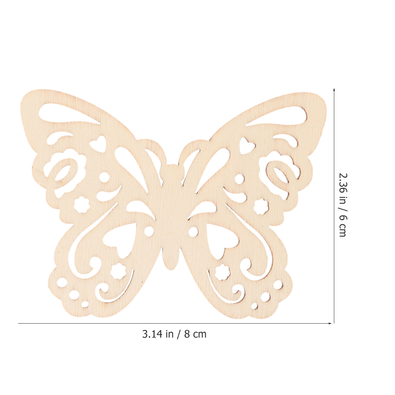 10Pcs 80Mm Natural Wood Slice  - Christmas Craft Embellishment avis et prix