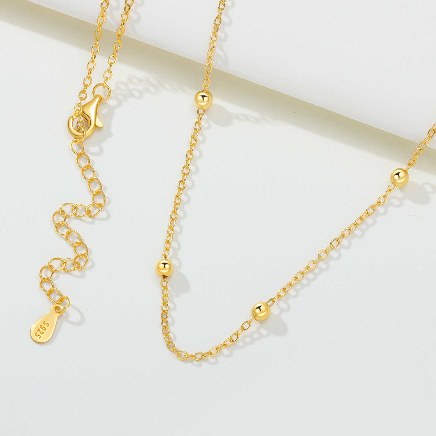 Orstarry S925 Sterling Silver  - Pearl Trim Chain avis et prix