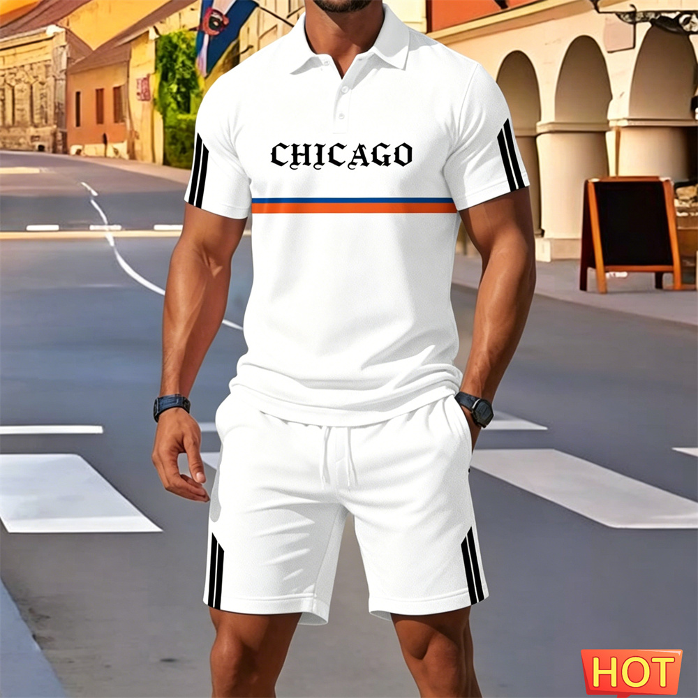 Summer man 2 piece outfits Men - Embellish Knit avis et prix