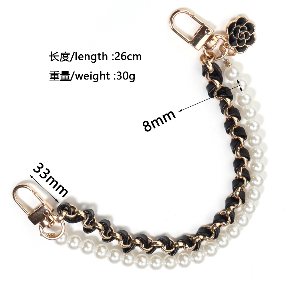 1 Strand/Lot Leather Imitation - Pearl Trim Chain avis et prix