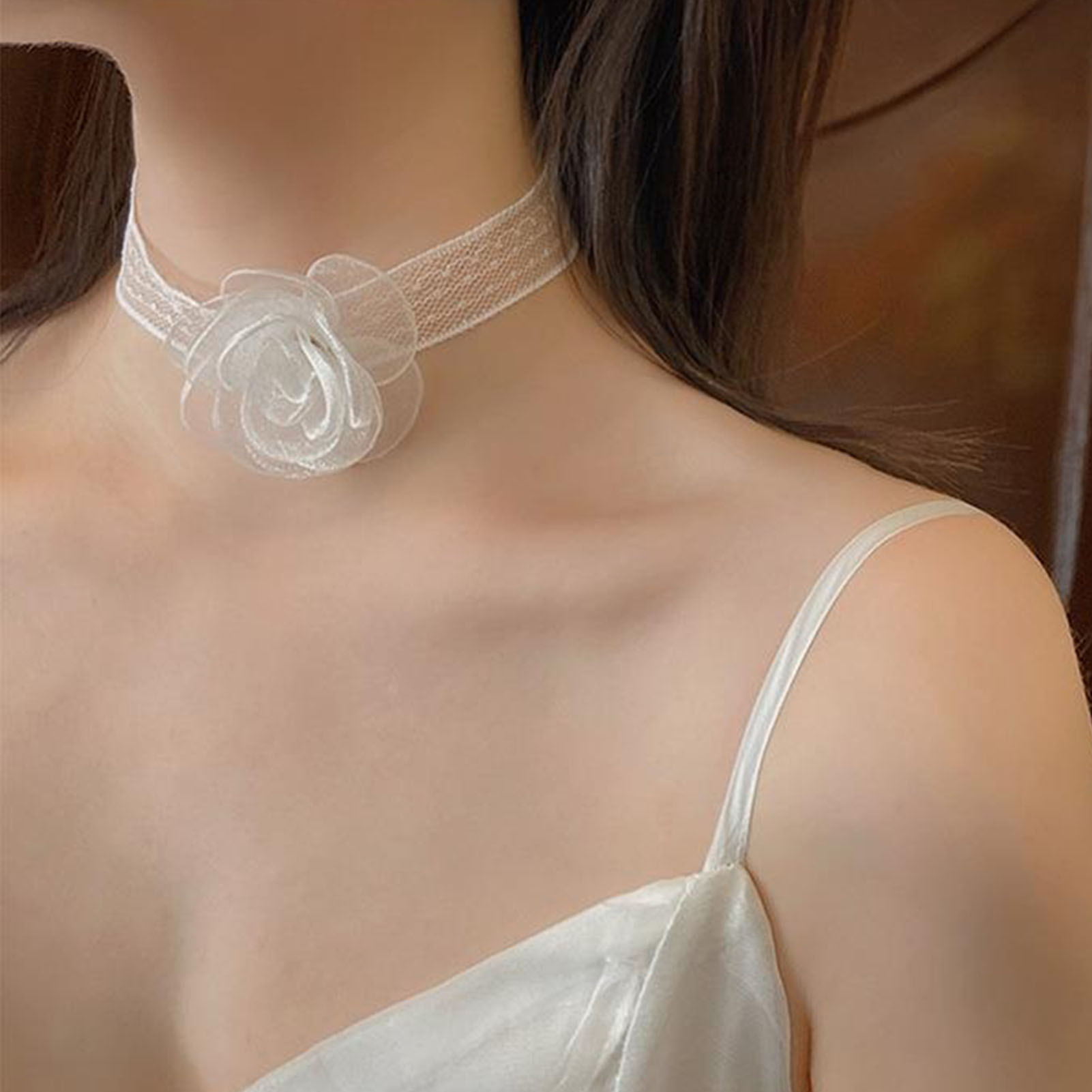 Lace Ribbon Tie Headband With  - Lace Ribbon Trim avis et prix