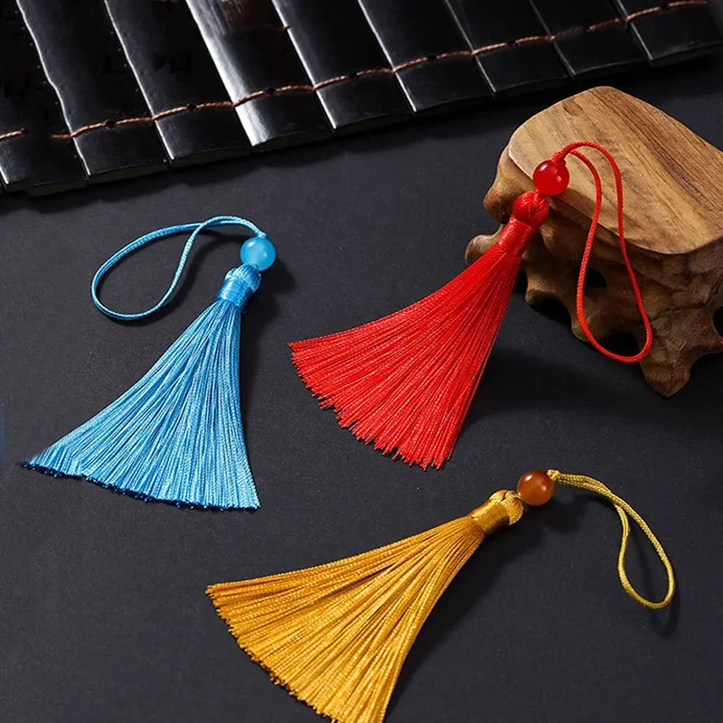 10/5Pcs Polyester Silk Tassel  - Beaded Trim Fringe avis et prix