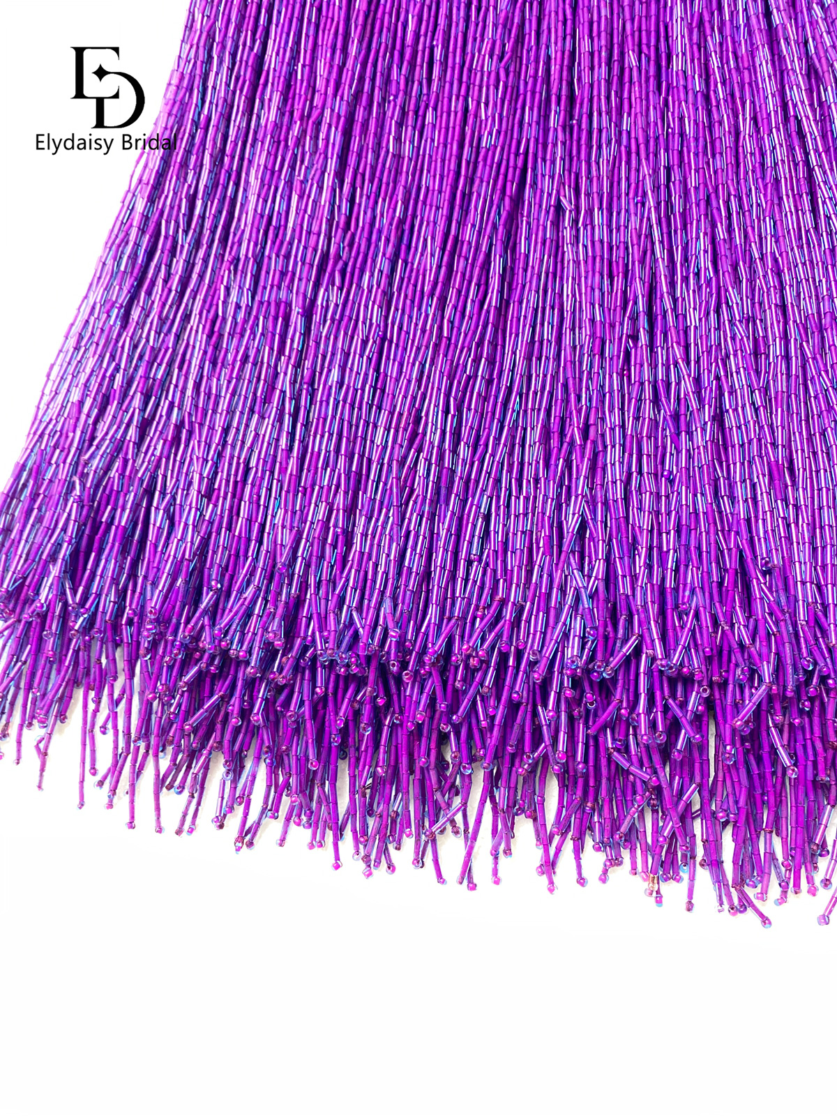 30CM Long Purple Green Black B - Fringe Ribbon Sewing avis et prix