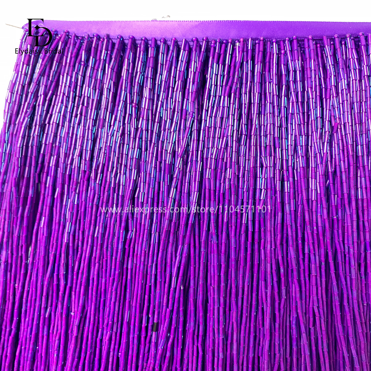 30CM Long Purple Green Black B - Fringe Ribbon Sewing avis et prix