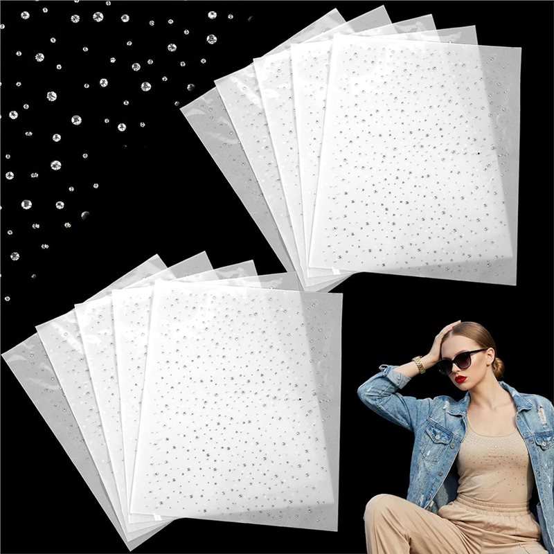 A64Z Rhinestone Sheets 10 Iron - Hotfix Rhinestone Sheet avis et prix
