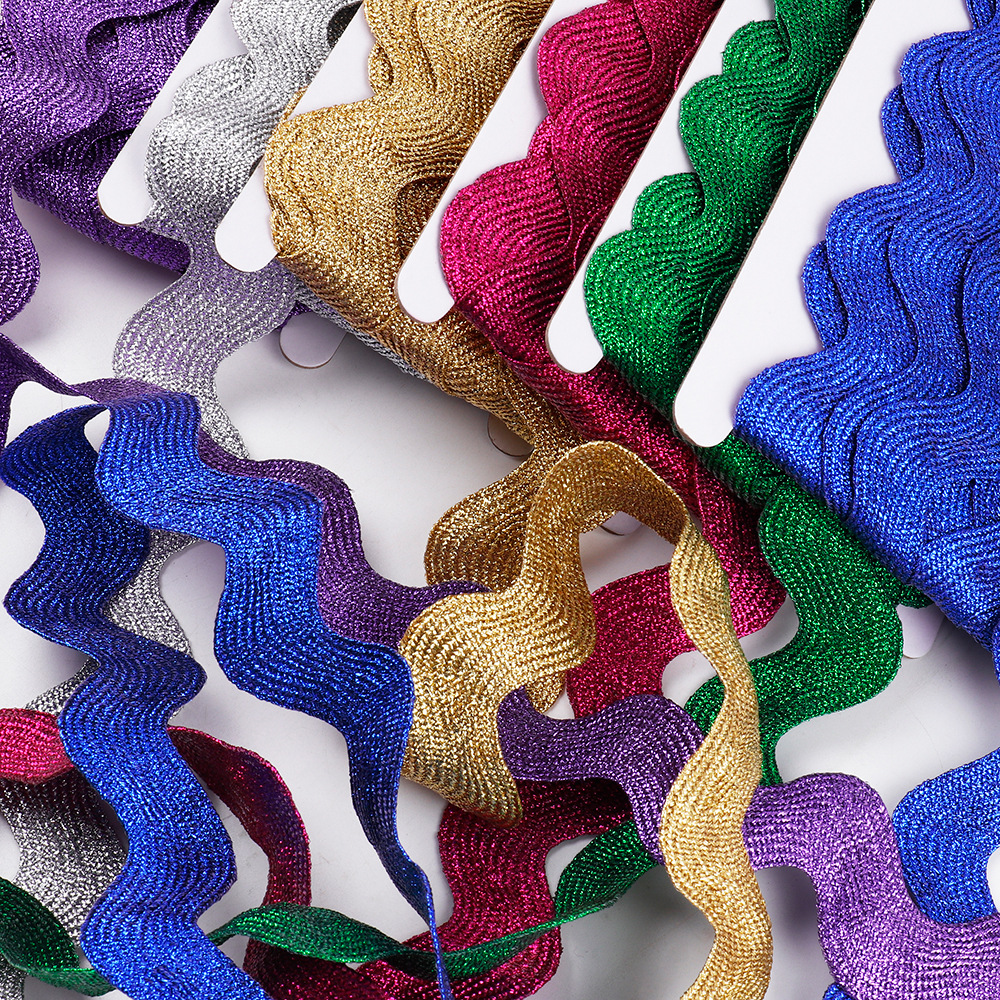 10yard/lot Ric Rac Zig Zag Rib - Velvet Ribbon Roll avis et prix