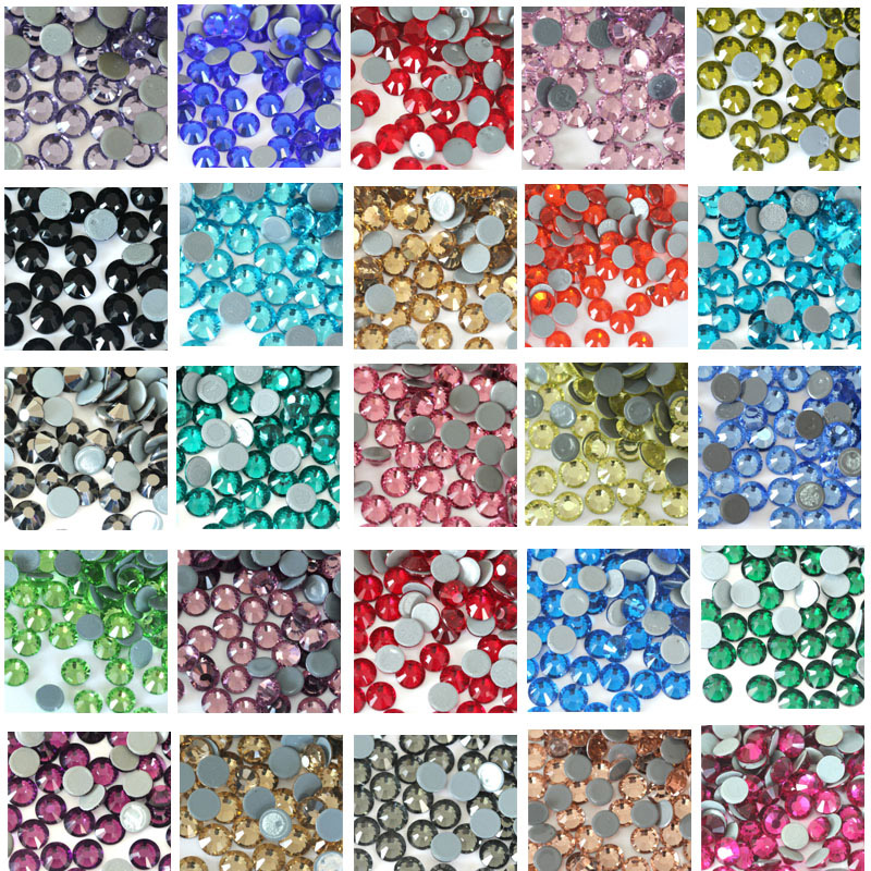 2pc/lot Lotus Rhinestone Iron  - Hotfix Rhinestone Sheet avis et prix