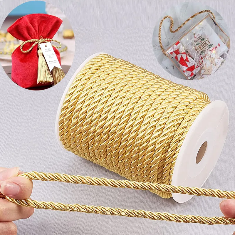 5mm 100yards Twisted Cord Rope - Cord Trim Twisted avis et prix