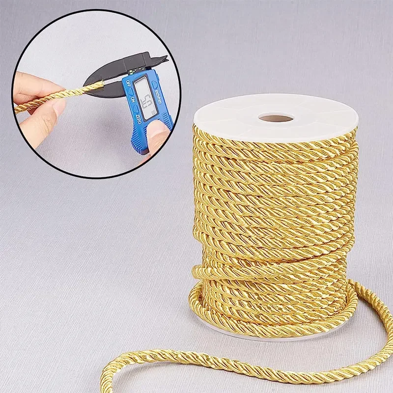 5mm 100yards Twisted Cord Rope - Cord Trim Twisted avis et prix