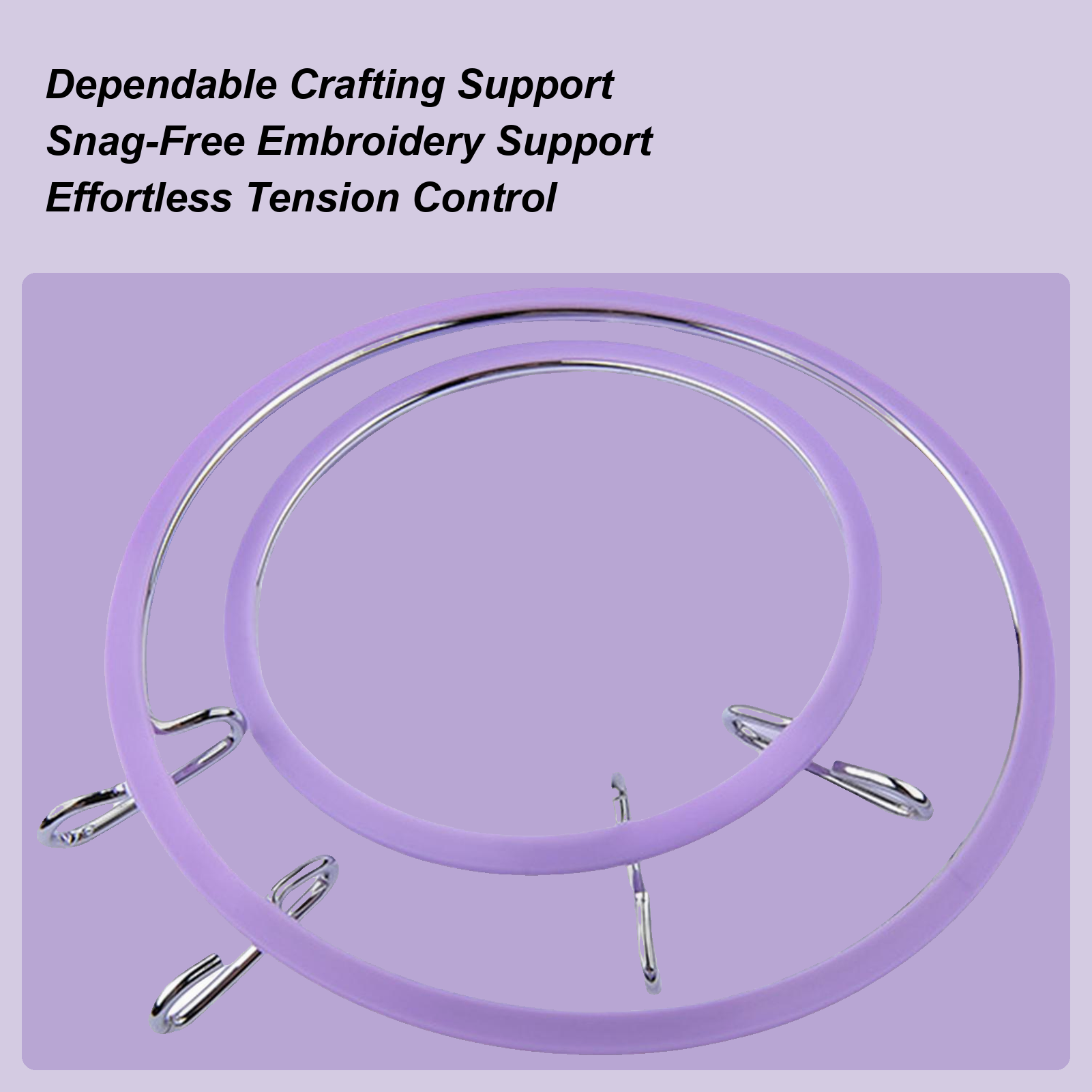 Hoop For Cross Stitching Metal - Embroidery Embellishments avis et prix