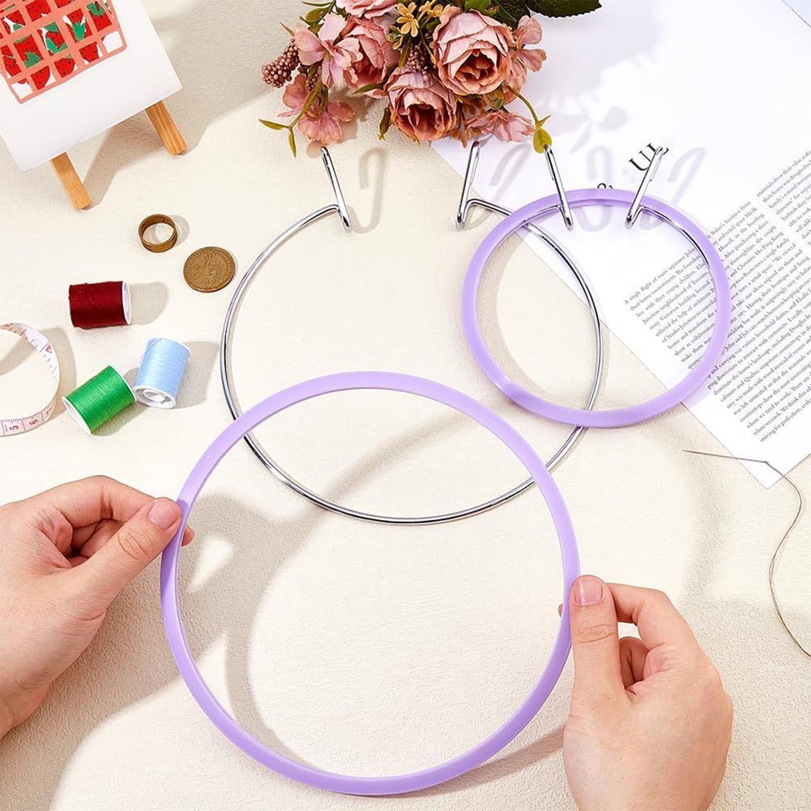 Hoop For Cross Stitching Metal - Embroidery Embellishments avis et prix