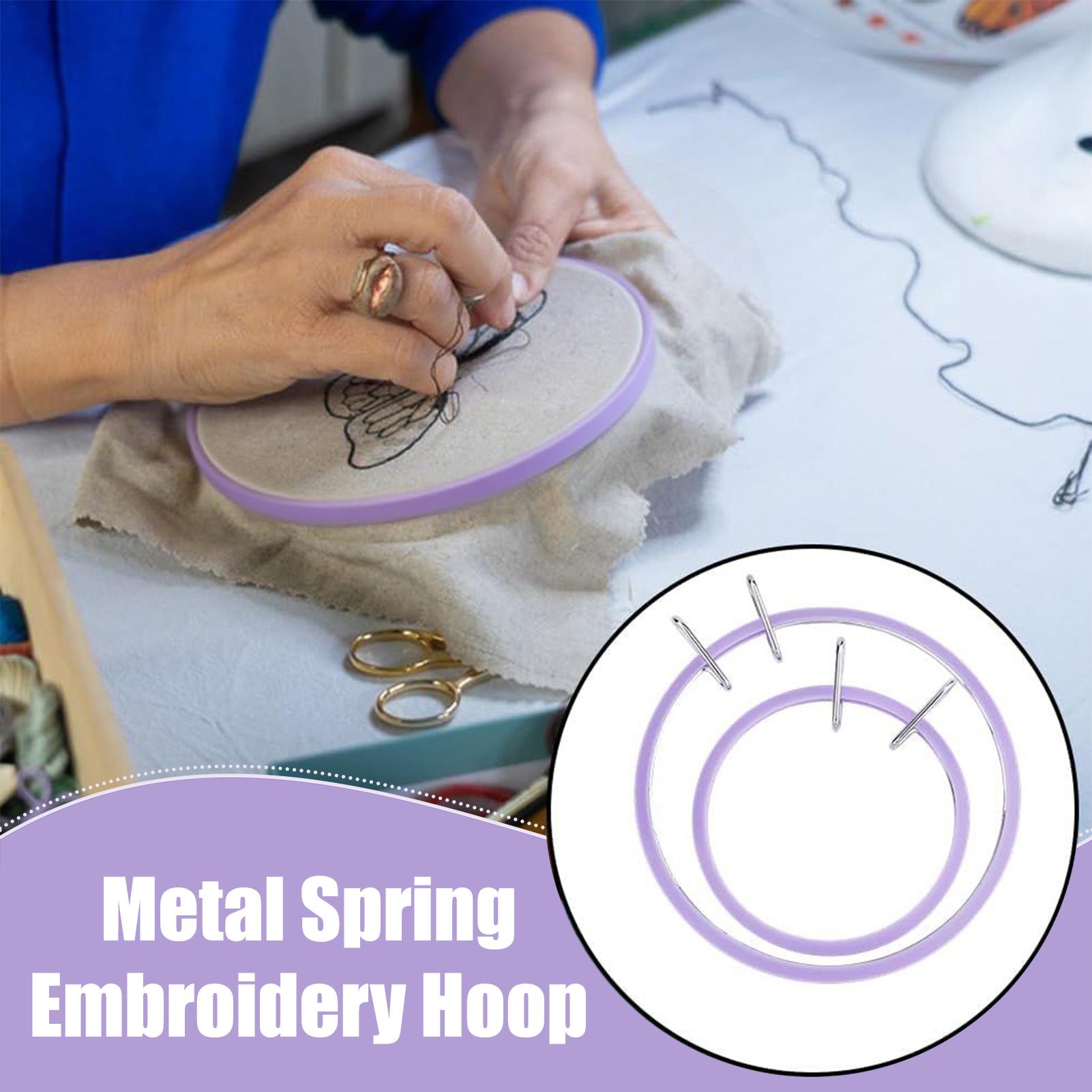 Hoop For Cross Stitching Metal - Embroidery Embellishments avis et prix