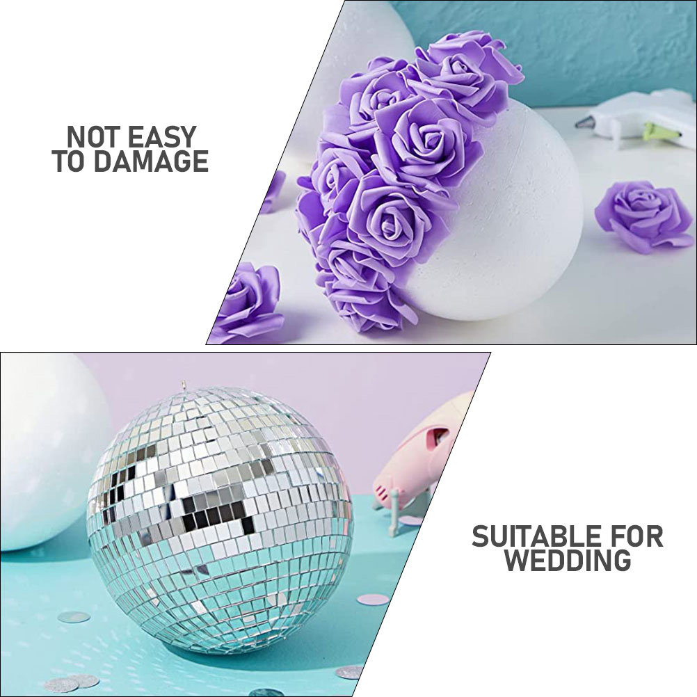 2Pcs Round Foam Spheres Lightw - Embellishment Crafts avis et prix