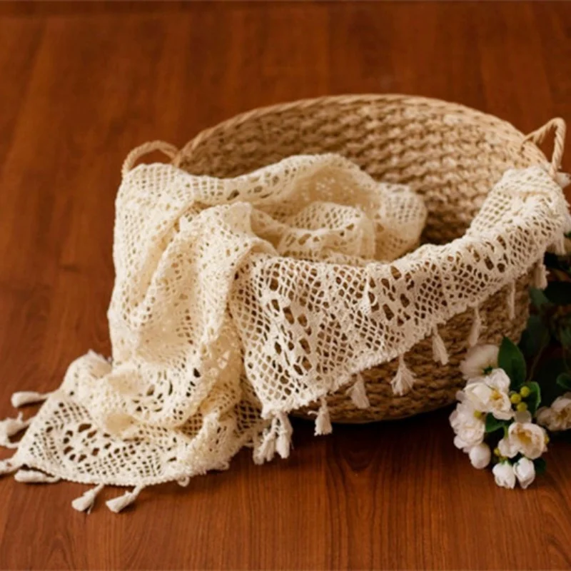 Newborn Photography Props Phot - Tassel Fringe Trim avis et prix