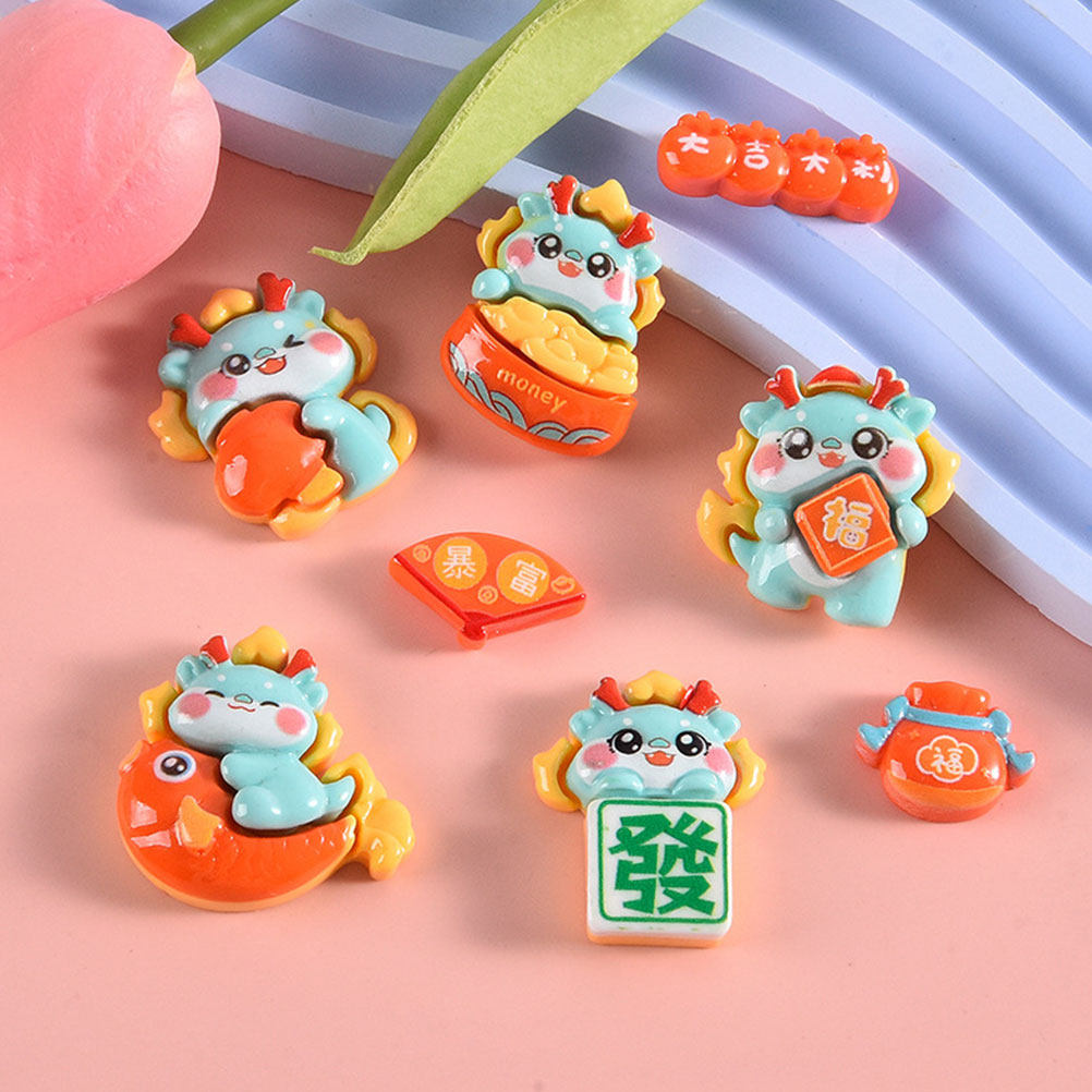 8Pcs Resin DIY Materials Kit F - Embellishment Crafts avis et prix