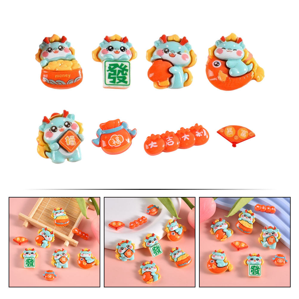 8Pcs Resin DIY Materials Kit F - Embellishment Crafts avis et prix