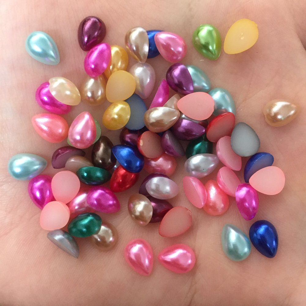 200PCS Resin Cute Drop Pearl B - Embellishment Glue Craft avis et prix