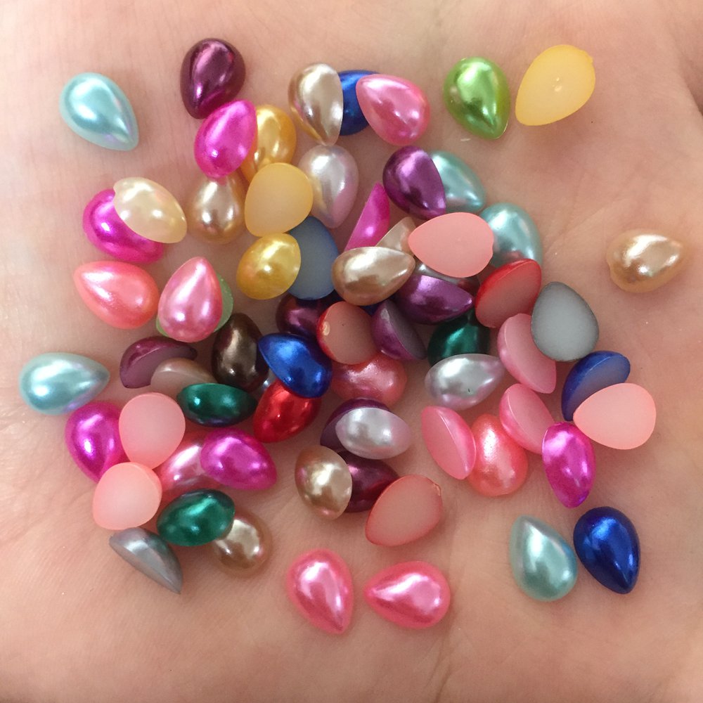 200PCS Resin Cute Drop Pearl B - Embellishment Glue Craft avis et prix