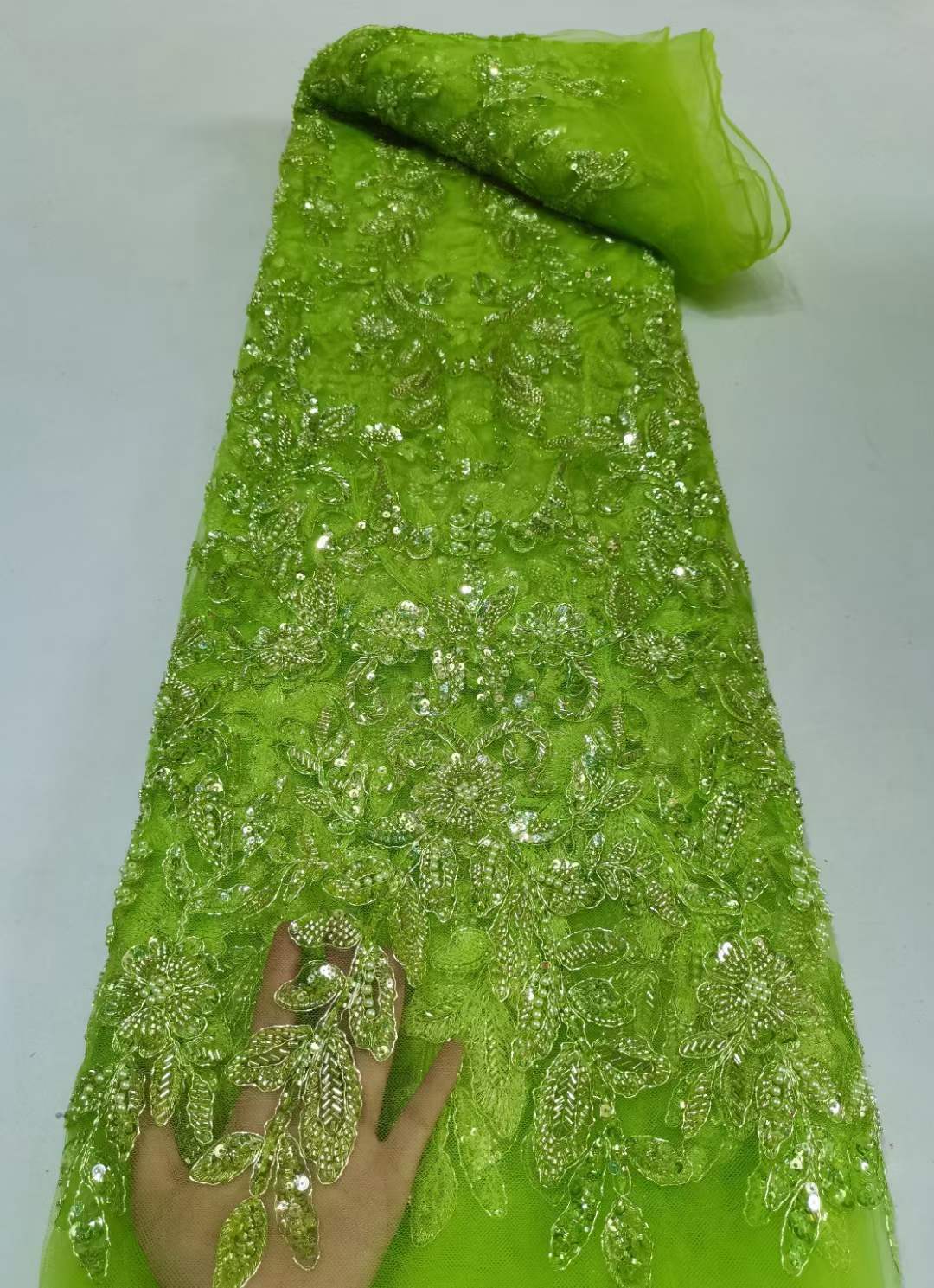 Custom Made Evening Party Gown - Crystal Mesh Fabric avis et prix