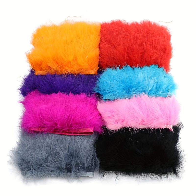 Fluffy Turkey Feathers Trim Fr - Fringe Ribbon Sewing avis et prix