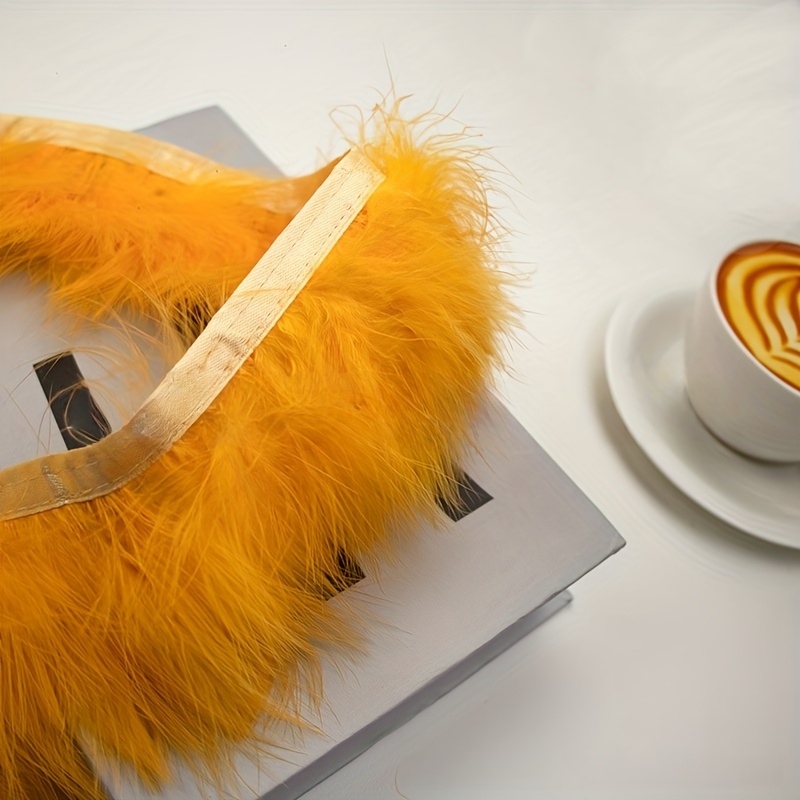 Fluffy Turkey Feathers Trim Fr - Fringe Ribbon Sewing avis et prix