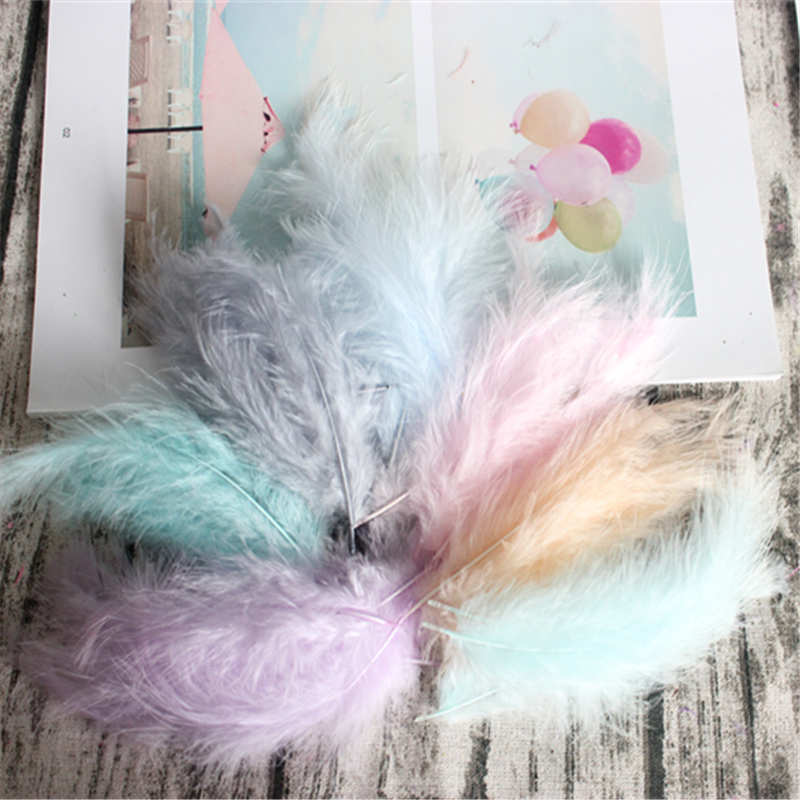 Turkey Feathers 50pcs 4-6 Inch - Feather Trim Marabou avis et prix