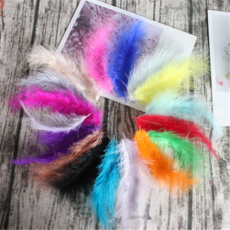 Turkey Feathers 50pcs 4-6 Inch - Feather Trim Marabou avis et prix