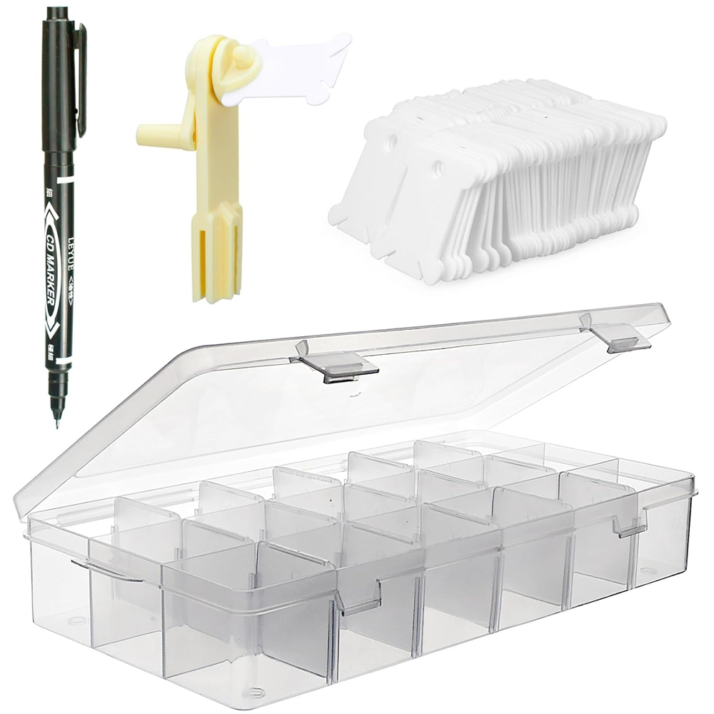 Embroidery Floss Organizer 18  - Craft Embellishment Storage avis et prix