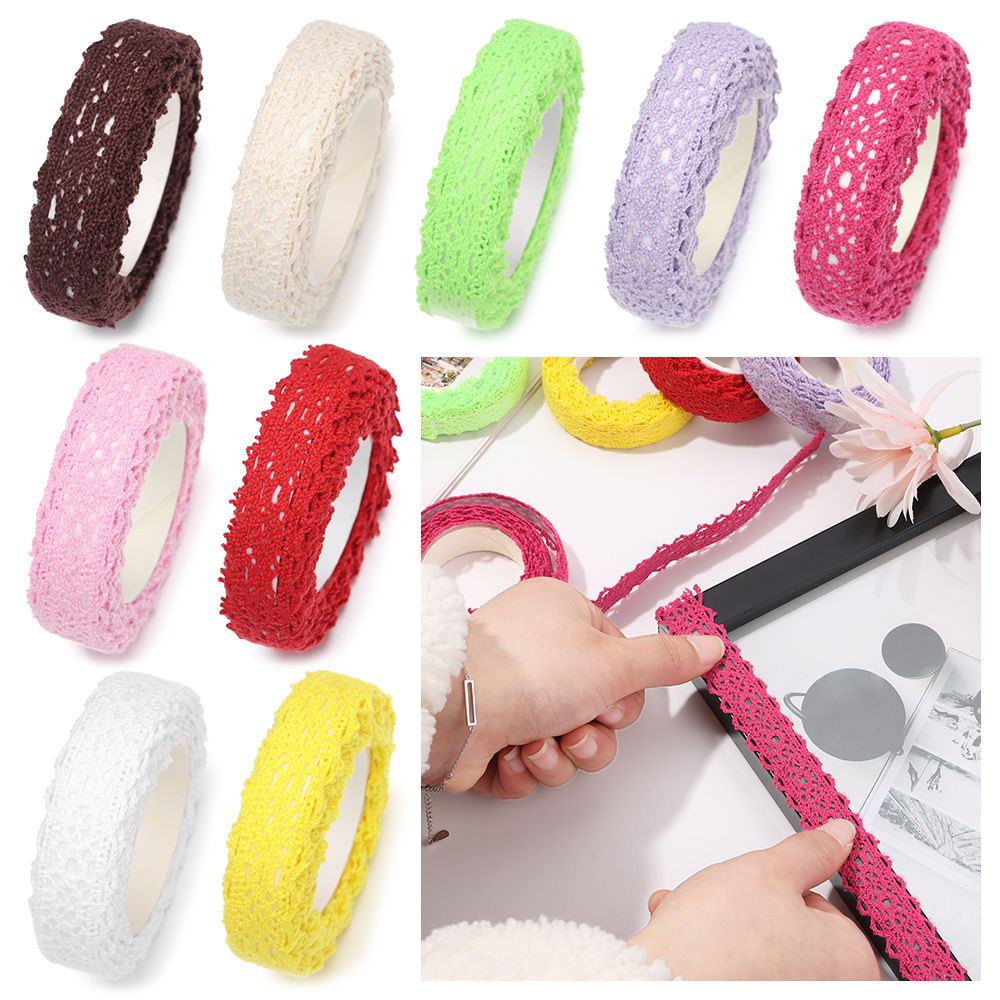 2Yards/pc Lace Tapes Sticker S - Lace Ribbon Trim avis et prix