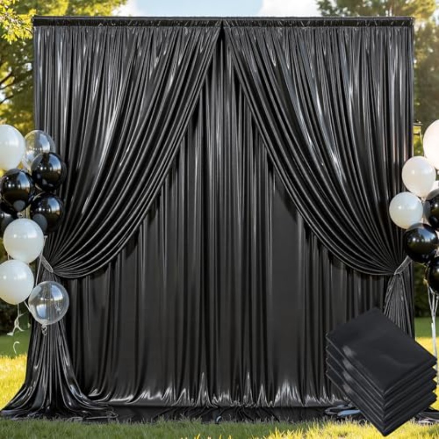 Party backdrop curtain: wrinkl - Sequin Fabric Panel avis et prix