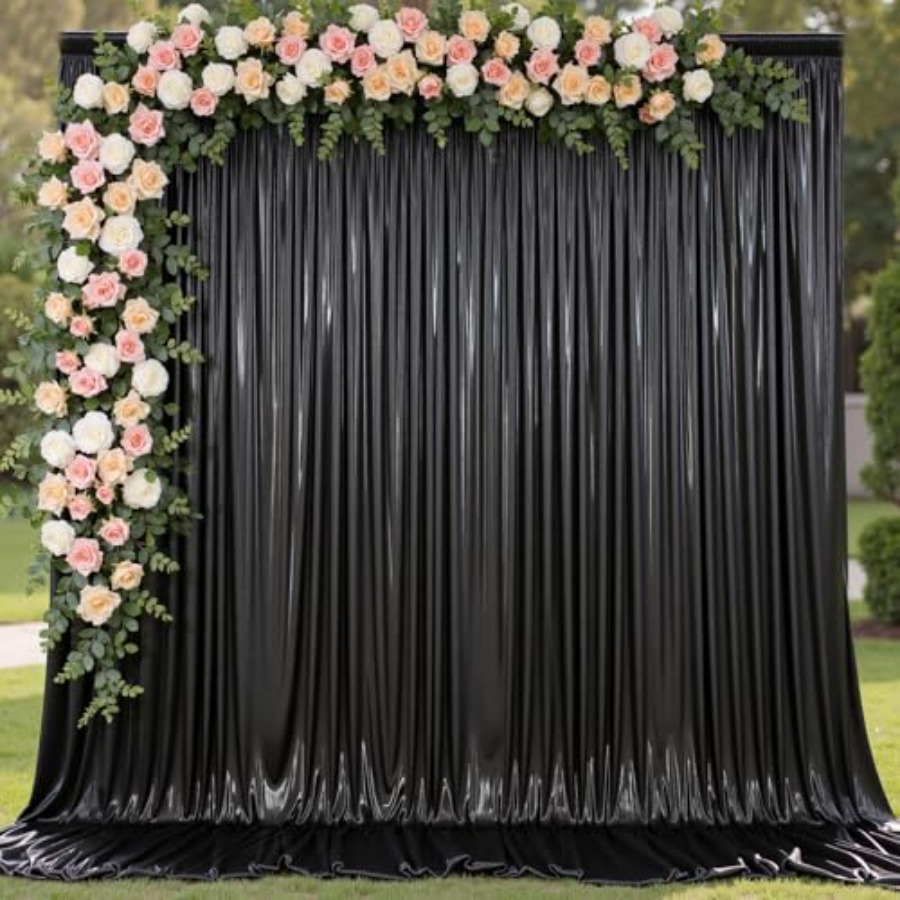 Party backdrop curtain: wrinkl - Sequin Fabric Panel avis et prix