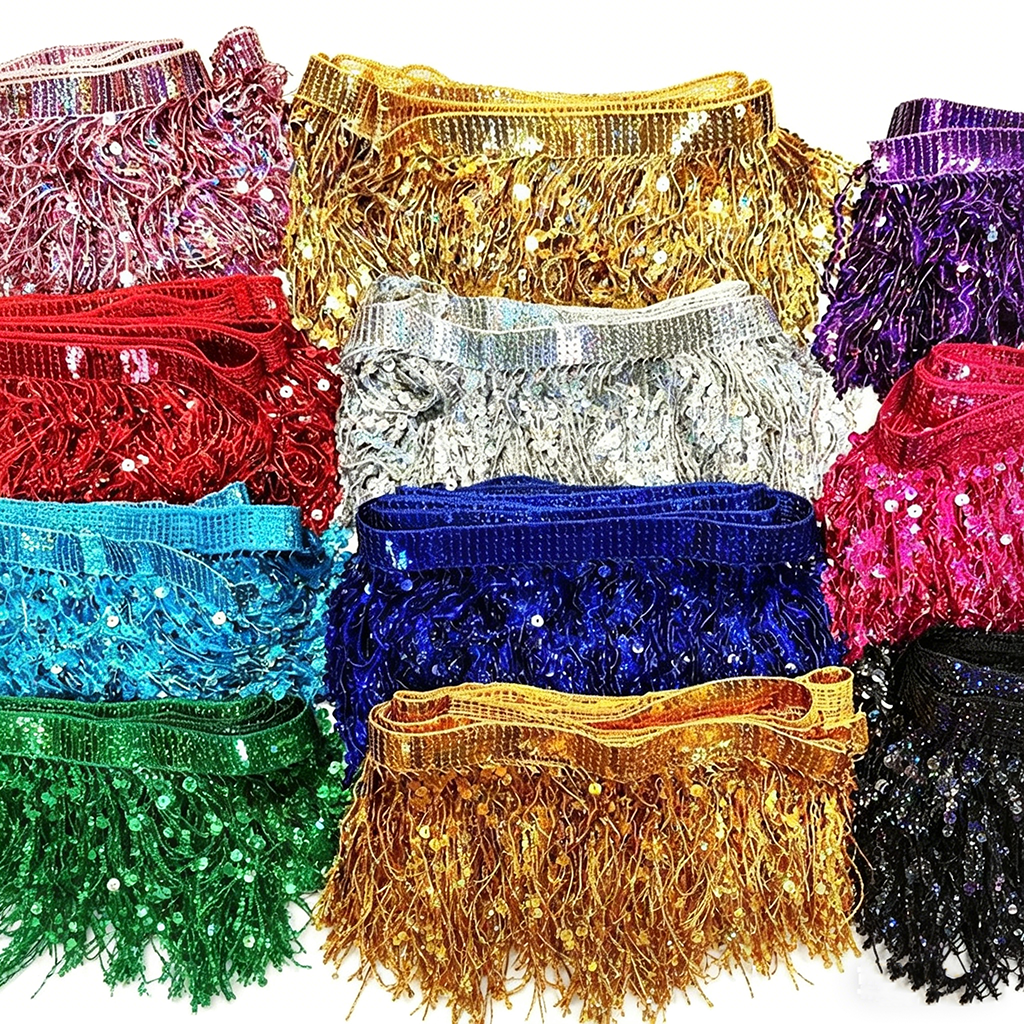 1-5Meters 16cm Sequin Tassel F - Fringe Ribbon Sewing avis et prix