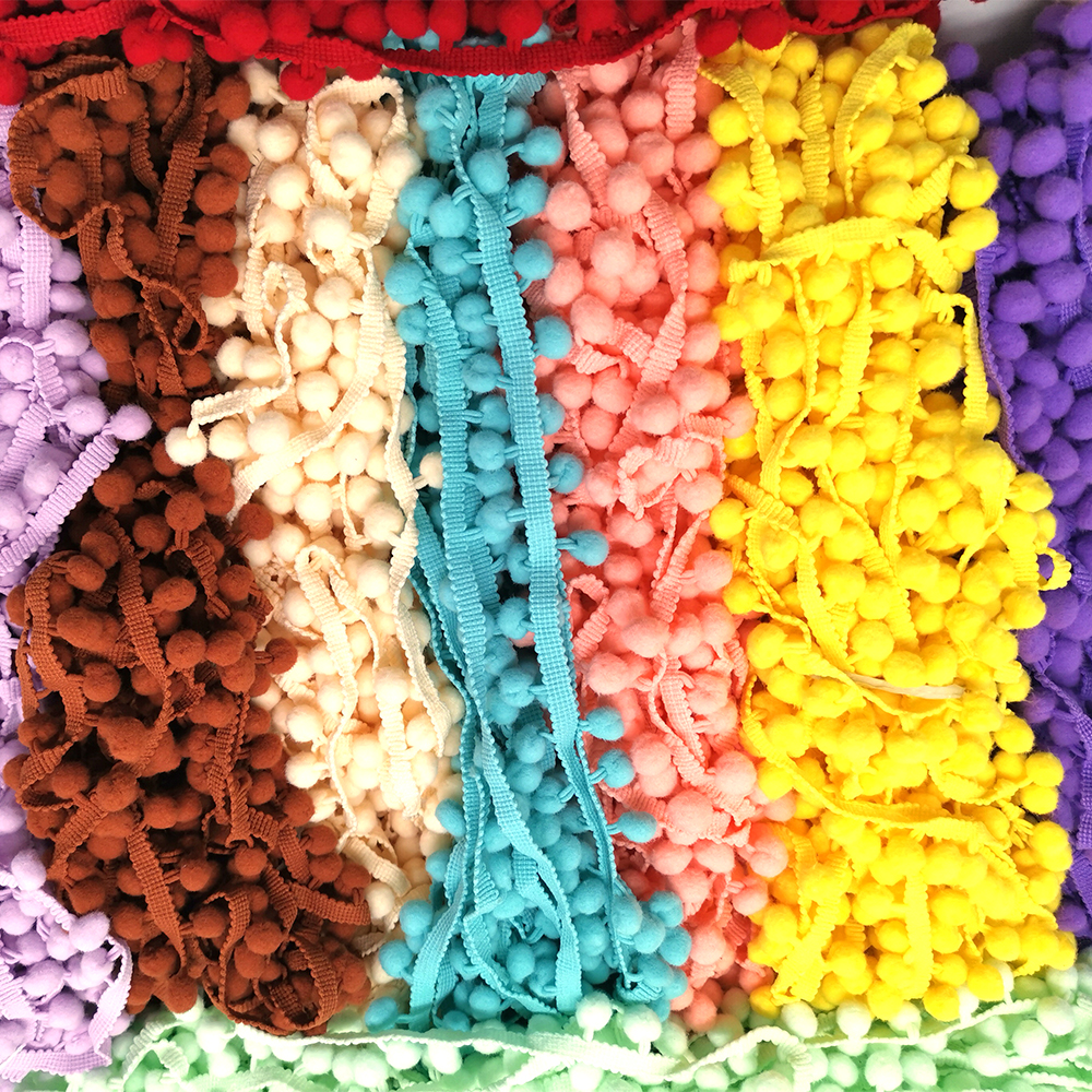 1-5yard Pom pom Fringe Lace Ri - Fringe Ribbon Sewing avis et prix