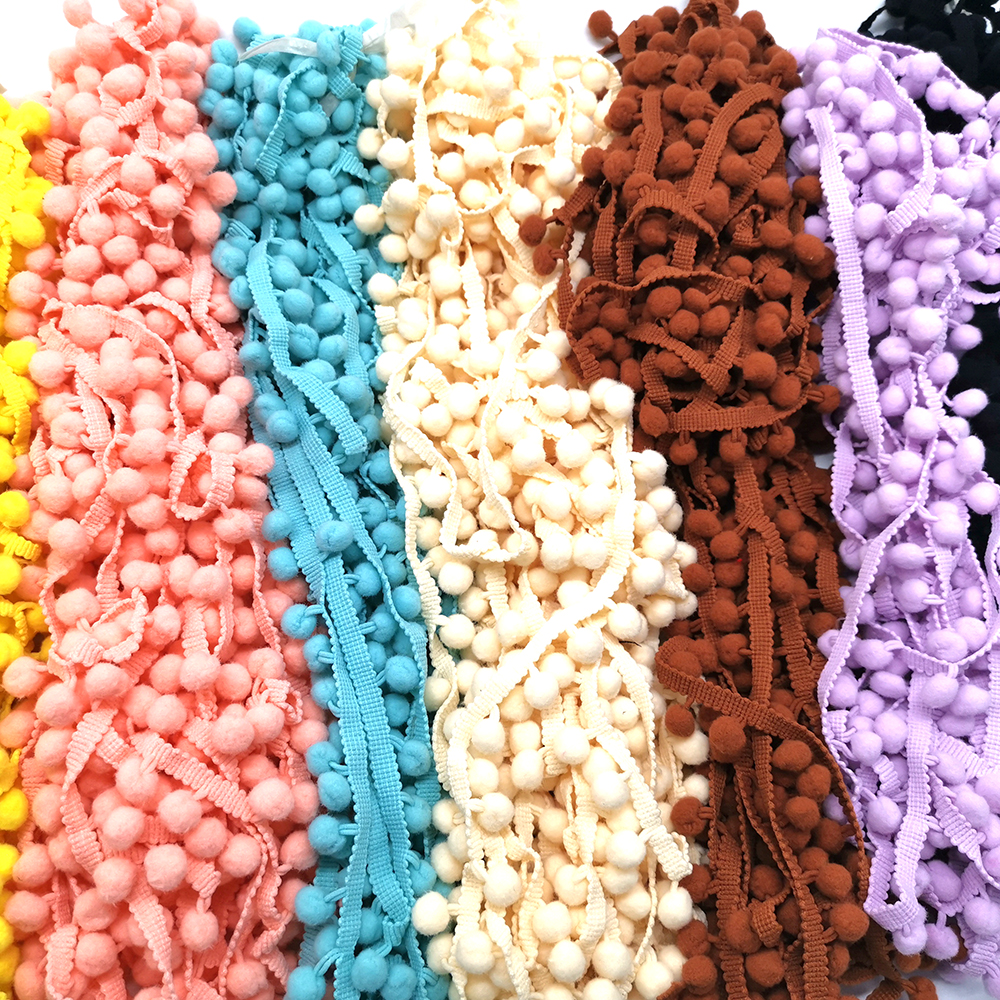 1-5yard Pom pom Fringe Lace Ri - Fringe Ribbon Sewing avis et prix