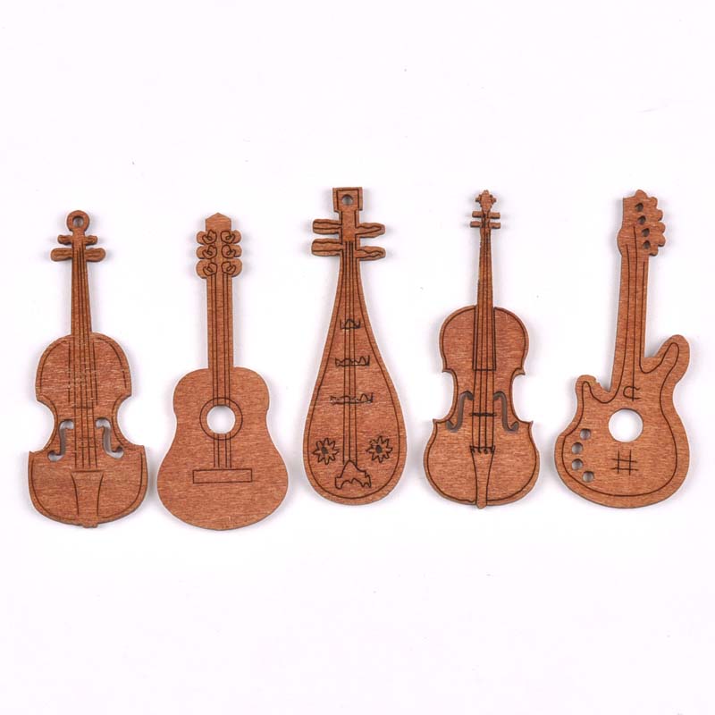 20Pcs/set Wood Handicraft guit - Embellishments For Scrapbooking avis et prix
