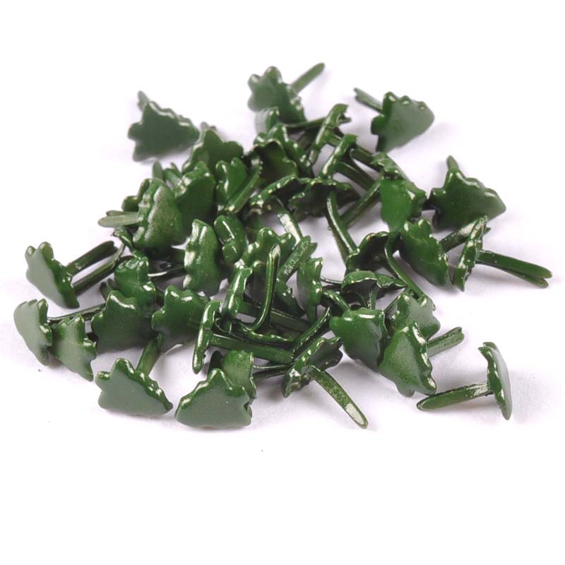 50pcs Mini Christmas Tree Brad - Christmas Craft Embellishment avis et prix