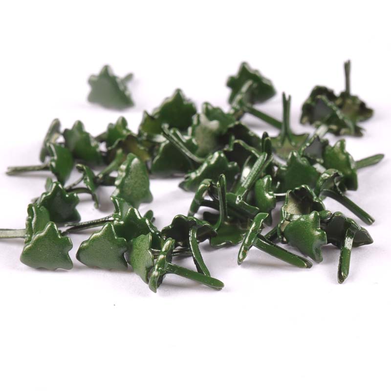 50pcs Mini Christmas Tree Brad - Christmas Craft Embellishment avis et prix