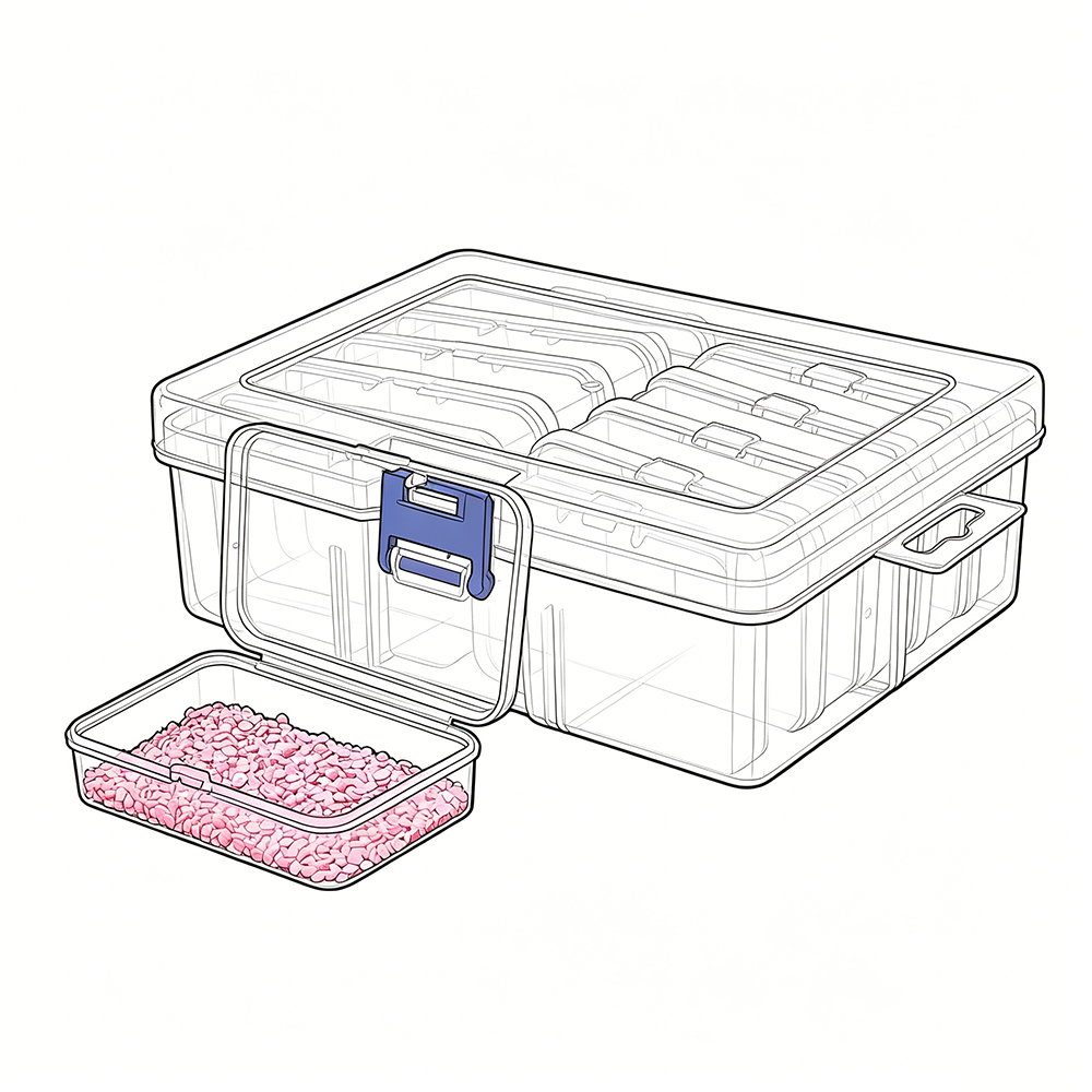 10/19/24/30 Grids 1 Set DIY Be - Craft Embellishment Storage avis et prix