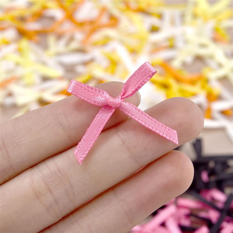 100Pcs 3mm Ribbons Mini Satin  - Christmas Craft Embellishment avis et prix