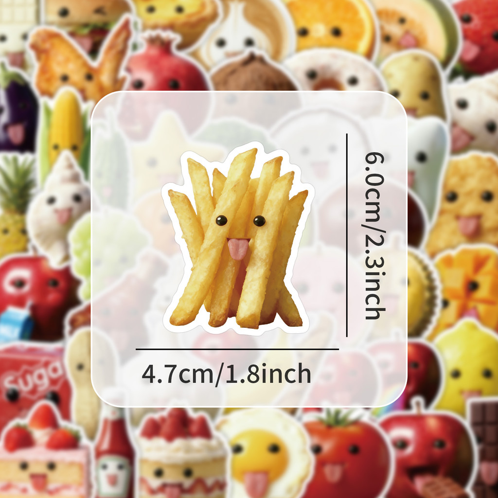 53 Pcs Abstract Art Style Food - Craft Embellishment World avis et prix